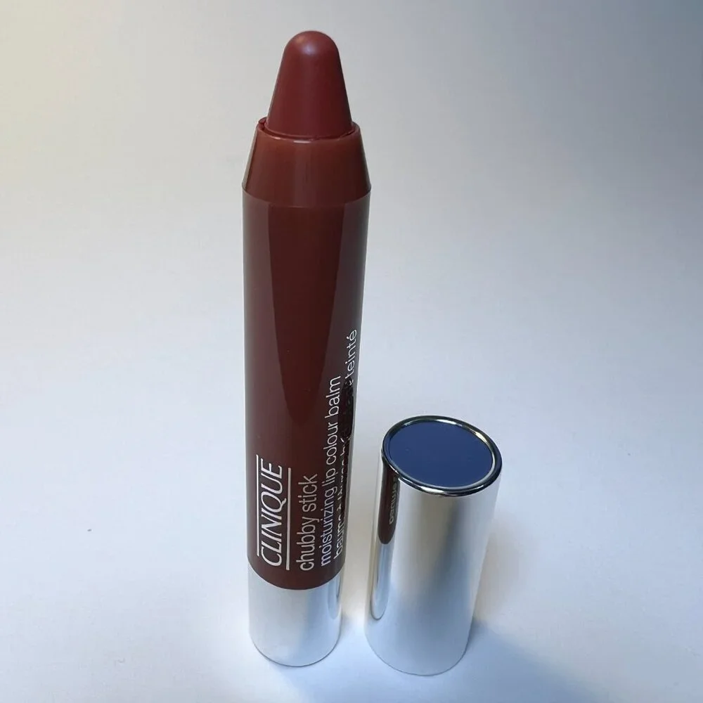 Clinique Chubby Stick Moisturizing Lip Color Balm 03 Fuller Fig Full Size NO BOX